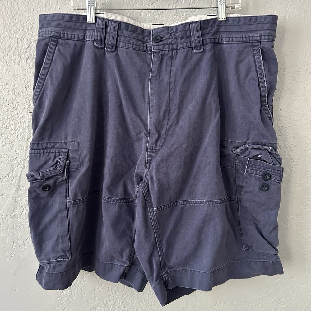 Polo Ralph Lauren Cargo Shorts Blue Size 42 Big Tall Classic Coastal Prep Y2K